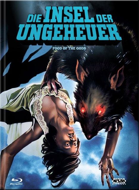 Die Insel der Ungeheuer (Blu-ray &amp; DVD im Mediabook), 1 Blu-ray Disc und 1 DVD