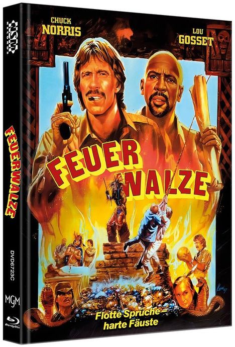 Feuerwalze (Blu-ray & DVD im Mediabook), 1 Blu-ray Disc und 1 DVD