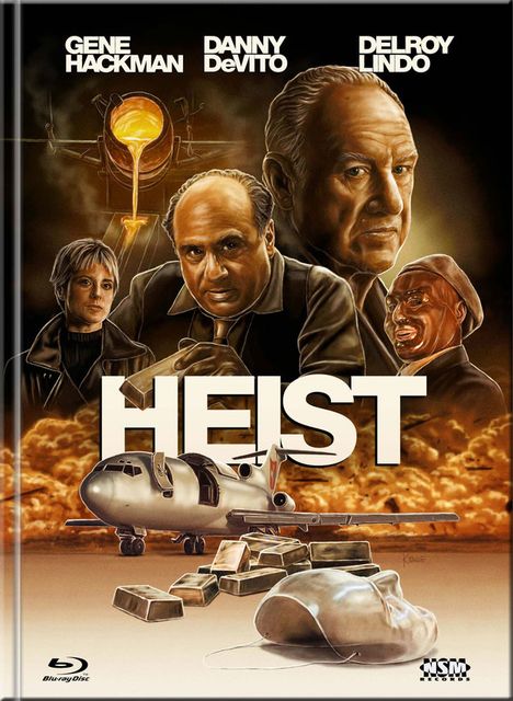 Heist - der letzte Coup (Blu-ray &amp; DVD im Mediabook), 1 Blu-ray Disc und 1 DVD