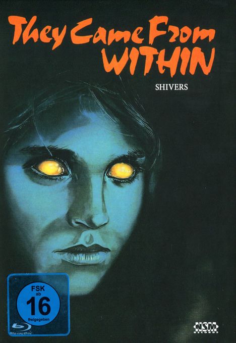 They Came From Within (Shivers) (Blu-ray &amp; DVD im Mediabook), 1 Blu-ray Disc und 1 DVD