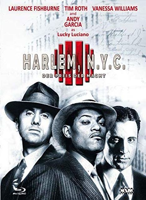 Harlem N.Y.C. - Der Preis der Macht (Blu-ray &amp; DVD im Mediabook), 1 Blu-ray Disc und 1 DVD