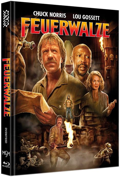 Feuerwalze (Blu-ray & DVD im Mediabook), 1 Blu-ray Disc und 1 DVD