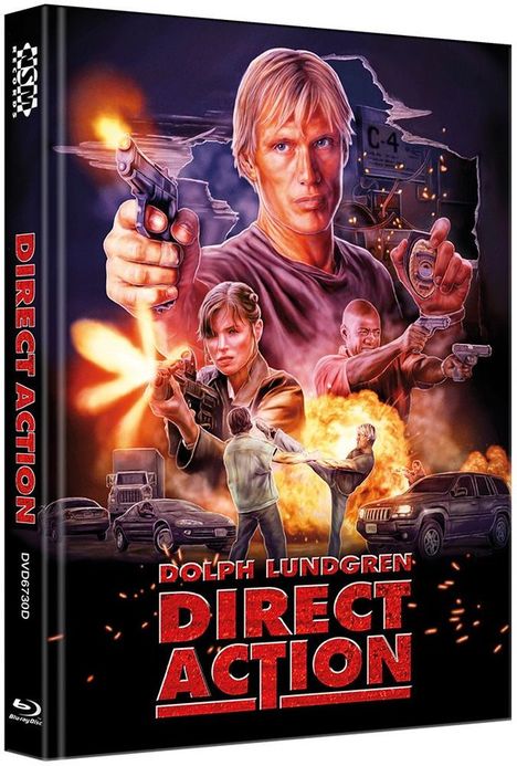 Direct Action (Blu-ray & DVD im Mediabook), 1 Blu-ray Disc und 1 DVD