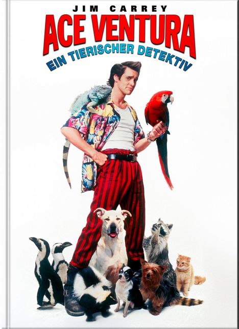 Ace Ventura - Ein tierischer Detektiv (Blu-ray im Mediabook), 2 Blu-ray Discs