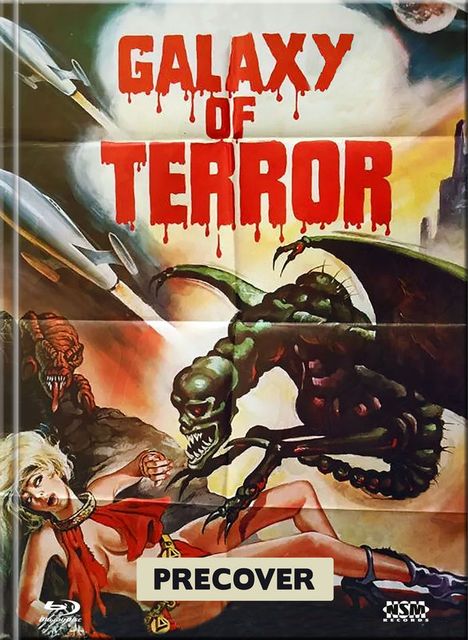 Galaxy of Terror - Planet des Schreckens (Blu-ray &amp; DVD im Mediabook), 1 Blu-ray Disc und 1 DVD