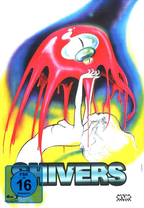 Shivers (Blu-ray &amp; DVD im Mediabook), 1 Blu-ray Disc und 1 DVD