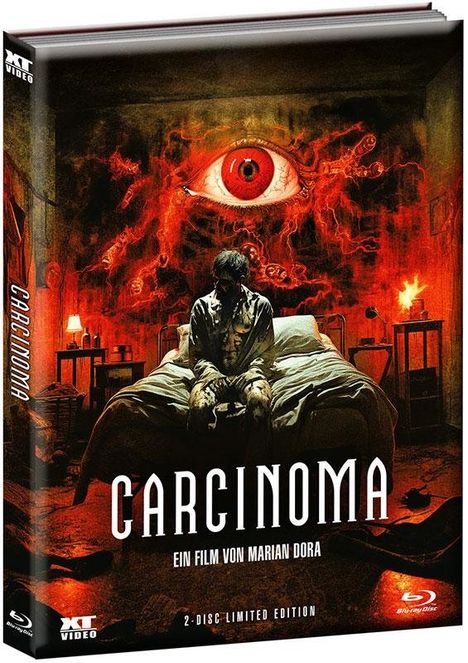 Carcinoma (Blu-ray &amp; DVD im wattierten Mediabook), 1 Blu-ray Disc und 1 DVD