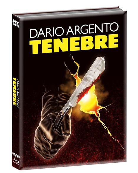 Tenebre (Ultra HD Blu-ray & Blu-ray im wattierten Mediabook), 1 Ultra HD Blu-ray, 1 Blu-ray Disc und 1 DVD