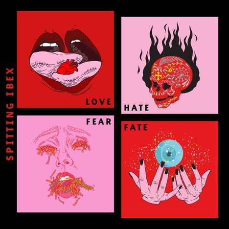 Spitting Ibex: Love Hate Fear Fate, LP