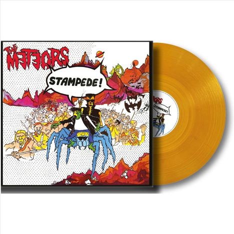 The Meteors: Stampede (Orange Crystal Vinyl), LP