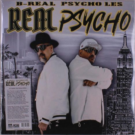 B-Real & Psycho Les: Real Psycho (Deluxe Limited Edition) (Splatter Vinyl), 2 LPs