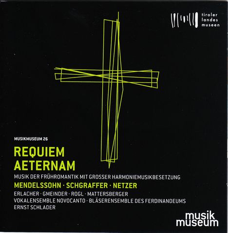 Jakob Schgraffer (1799-1859): Requiem c-moll für Soli, Chor, Bläserenemble, Streichbass &amp; Pauken, CD