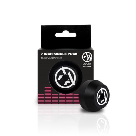 7 Inch Single Puck / 45 RPM Adapter 38mm (Cone Shaped), Zubehör