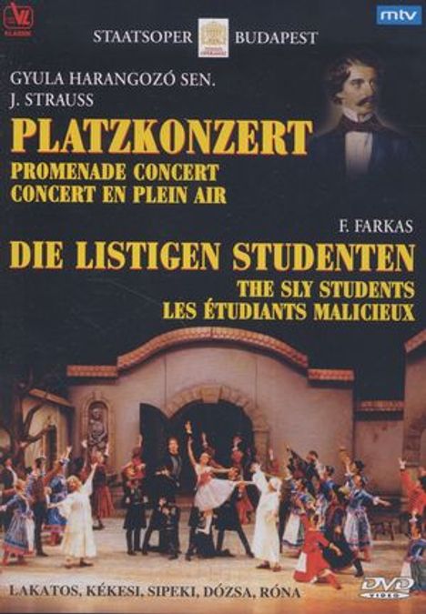 Ferenc Farkas (1905-2000): Die listigen Studenten (Ballett), DVD