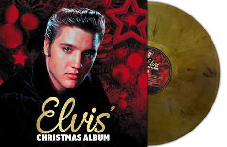 Elvis Presley (1935-1977): Elvis' Christmas Album (LTD. Gold Marble Vinyl), LP