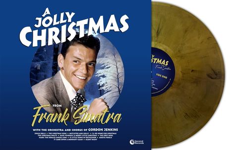 Frank Sinatra (1915-1998): A Jolly Christmas from Frank Sinatra (LTD. Gold Marble Vinyl), LP