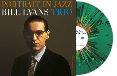 Bill Evans (Piano) (1929-1980): Portrait In Jazz (Green Multi-Coloured Splatter Vinyl), LP