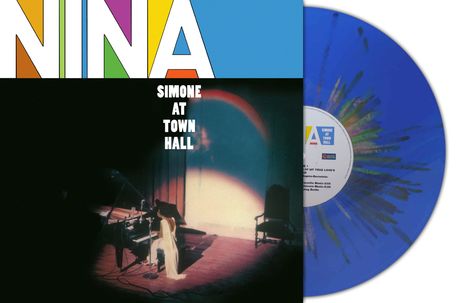 Nina Simone (1933-2003): At Town Hall (180g) (Blue Multicolored Splatter Vinyl), LP