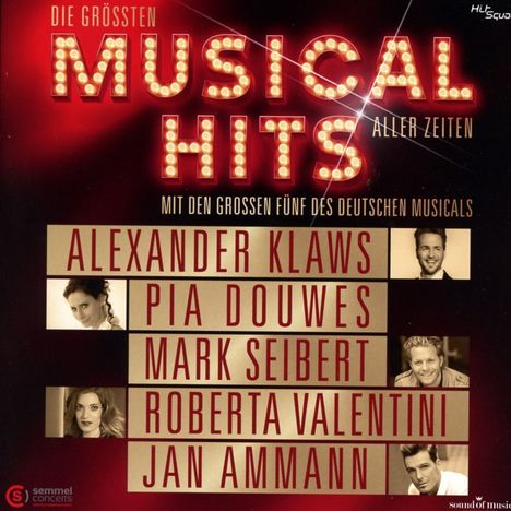 Musical: Die größten Musicalhits aller Zeiten, 2 CDs