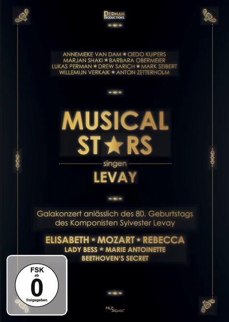 Musicalstars singen Levay, DVD