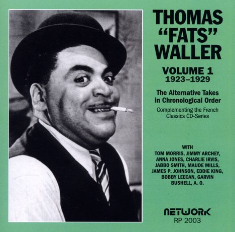 Fats Waller (1904-1943): Vol. 1, CD