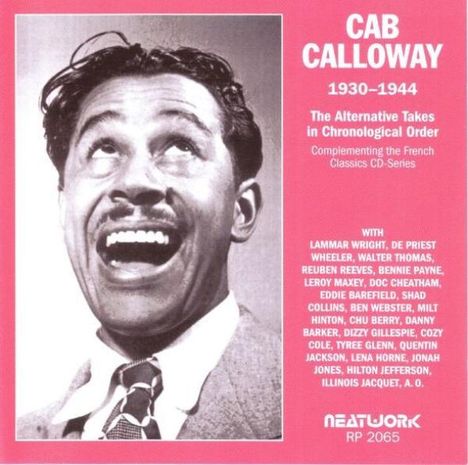 Cab Calloway (1907-1994): 1930-44-Alternative Tak, CD