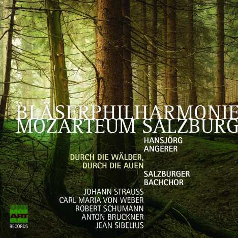 Bläserphilharmonie Mozarteum Salzburg - Durch die Wälder, durch die Auen, 2 CDs
