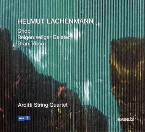 Helmut Lachenmann (geb. 1935): Streichquartette Nr.2 &amp; 3, CD