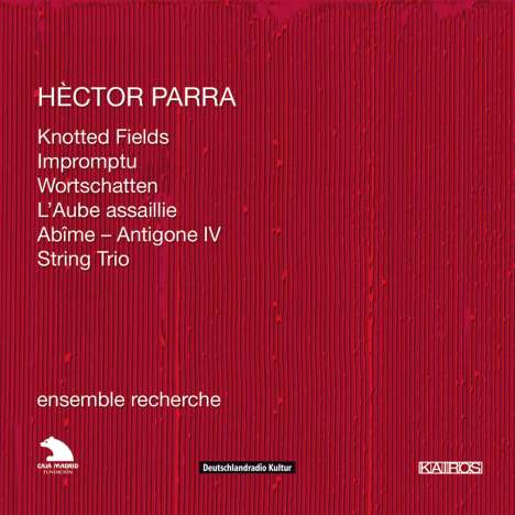 Hector Parra (geb. 1976): Klaviertrios Nr.1 &amp; 2, CD