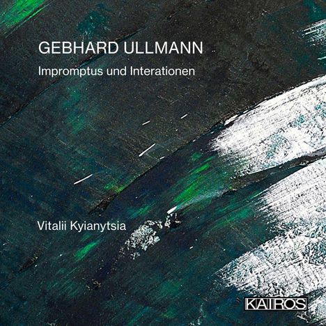 Gebhard Ullmann (geb. 1957): Impromptus &amp; Interationen für Klavier (2023), CD