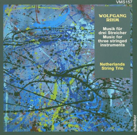 Wolfgang Rihm (1952-2024): Musik für drei Streicher (1977), CD