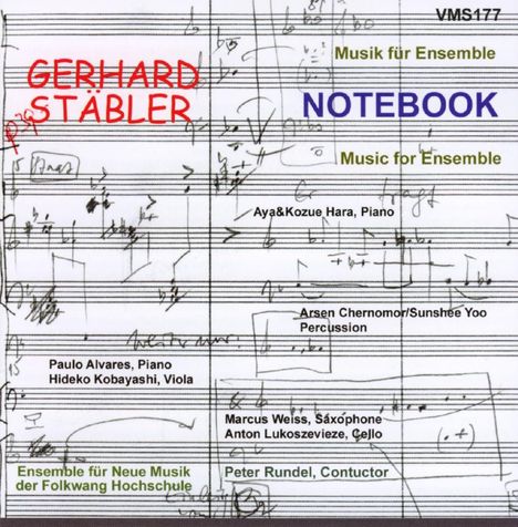 Gerhard Stäbler (geb. 1949): Notebook für Viola &amp; Orchester, CD