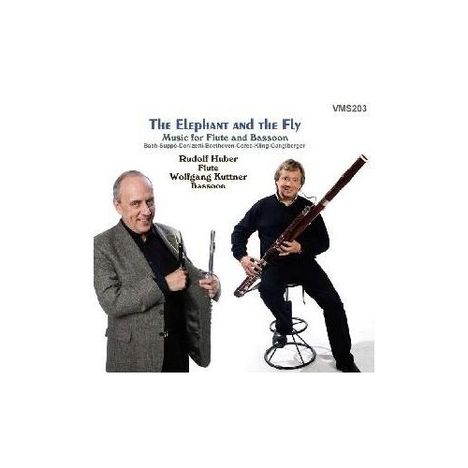 Musik für Flöte &amp; Fagott "The Elephant And The Fly", CD