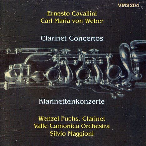 Ernesto Cavallini (1807-1874): Klarinettenkonzert, CD