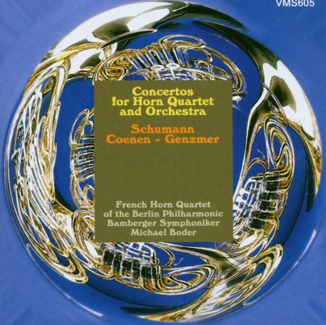 Harald Genzmer (1909-2007): Konzert für 4 Hörner, CD