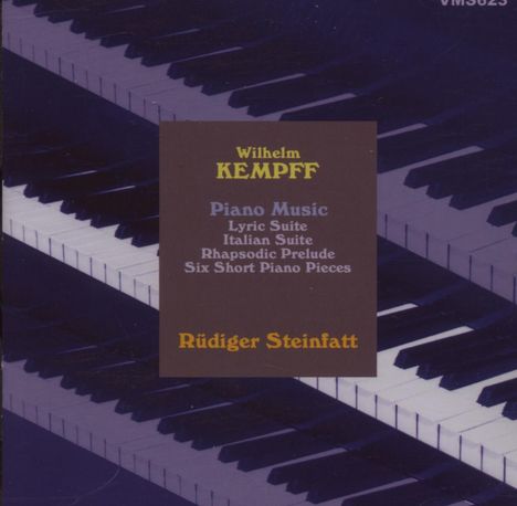 Wilhelm Kempff (1895-1991): Klavierwerke, CD