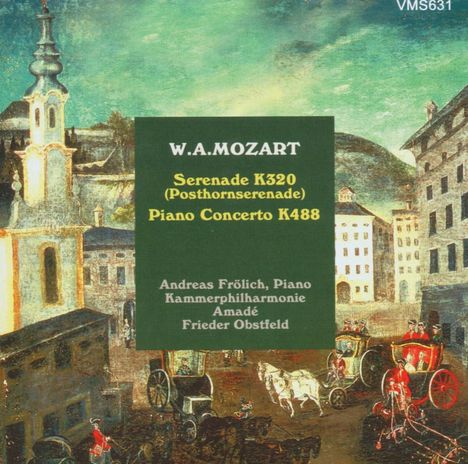 Wolfgang Amadeus Mozart (1756-1791): Klavierkonzert Nr.23 A-dur KV 488, CD