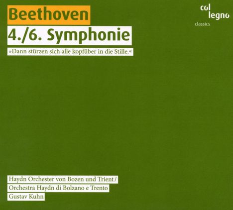 Ludwig van Beethoven (1770-1827): Symphonien Nr.4 &amp; 6, CD