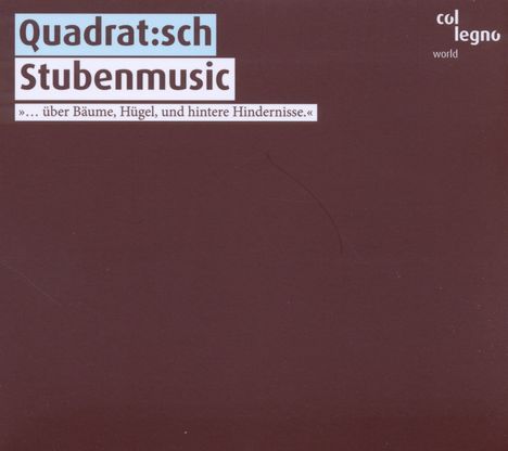 Quadrat:sch: Stubenmusic, 2 CDs