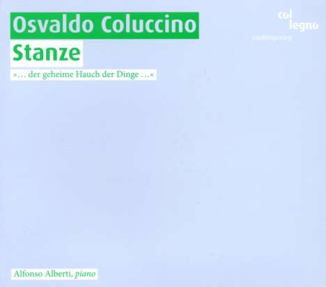 Osvaldo Coluccino (geb. 1963): Stanze, CD
