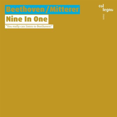 Wolfgang Mitterer (geb. 1958): Beethoven/Mitterer - Nine In One, CD