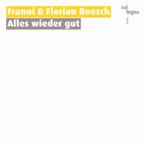 Franui &amp; Florian Boesch - Alles wieder gut, CD