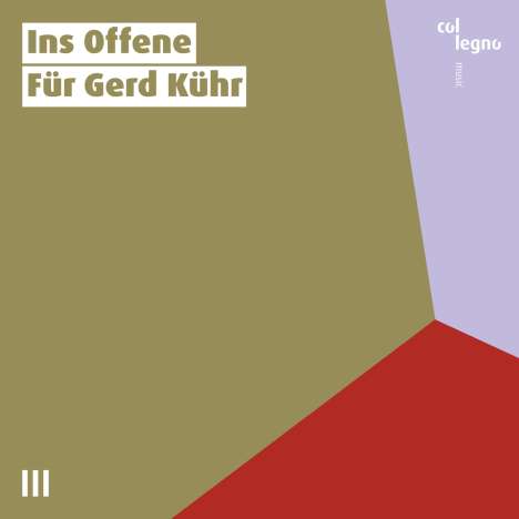 Ins Offene - Für Gerd Kühr, CD