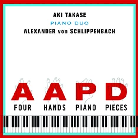 Aki Takase &amp; Alexander Von Schlippenbach: Four Hands Piano Pieces, LP