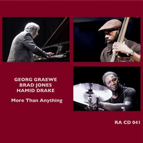 Georg Graewe (geb. 1956): More Than Anything, CD
