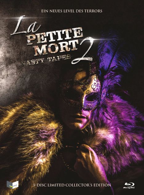 La Petite Mort 2 - Nasty Tapes (Blu-ray &amp; DVD im Mediabook), 1 Blu-ray Disc, 1 DVD und 1 CD