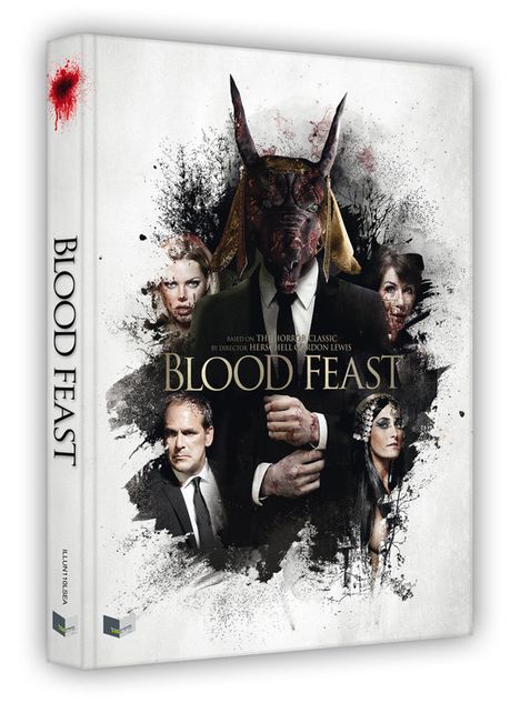 Blood Feast (Blu-ray &amp; DVD im wattierten Mediabook), 2 Blu-ray Discs, 1 DVD und 1 CD