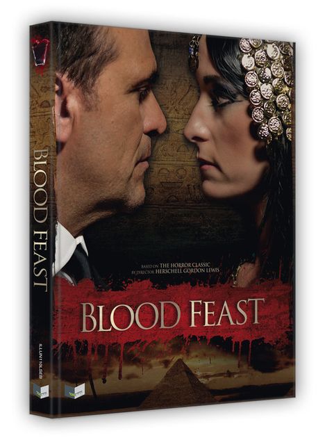 Blood Feast (Blu-ray &amp; DVD im wattierten Mediabook), 2 Blu-ray Discs, 1 DVD und 1 CD