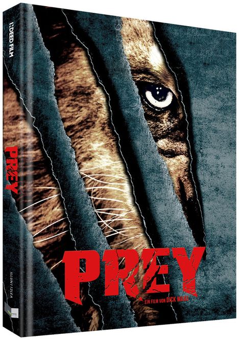 Prey - Beutejagd (Blu-ray &amp; DVD im Mediabook), 1 Blu-ray Disc und 1 DVD