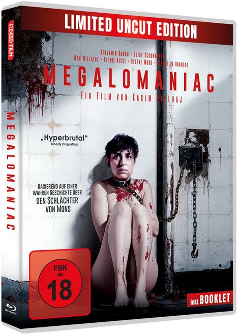 Megalomaniac (Blu-ray), Blu-ray Disc